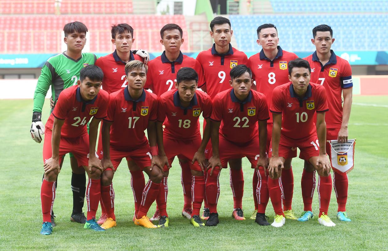 中国vs老挝足球